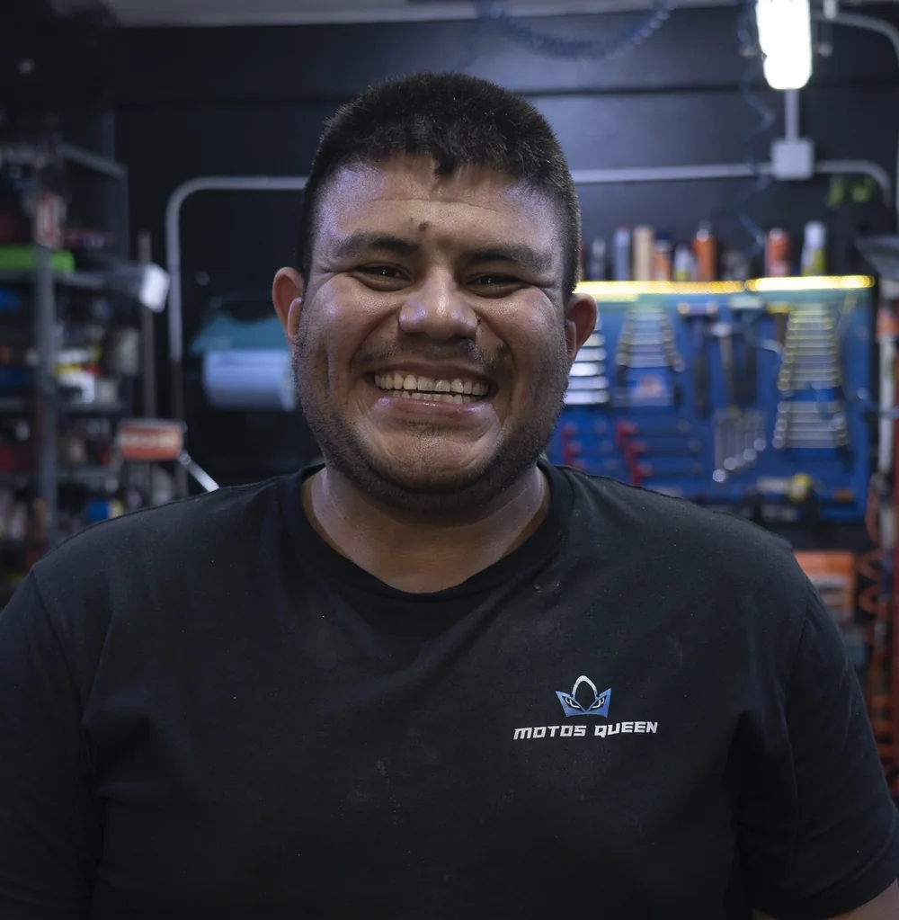 Juan Carlos, equipo Motos Queen